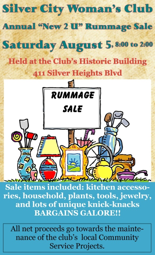 sc womans club rummage sale rs