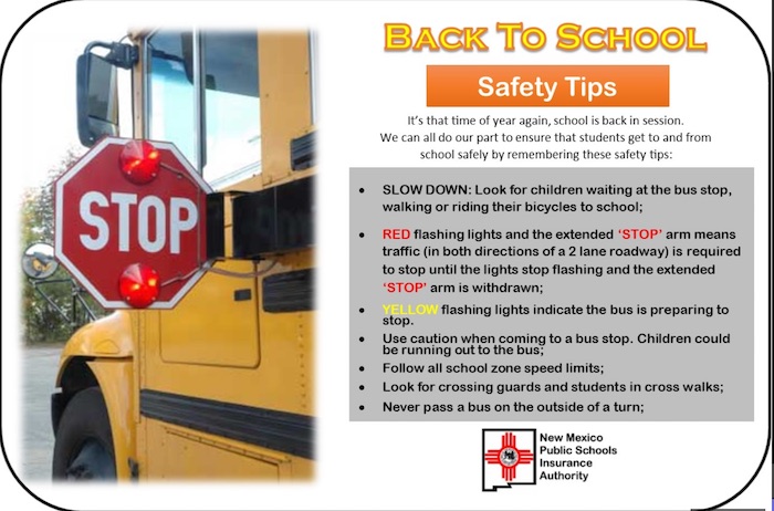back to school safety