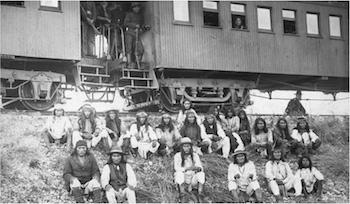 chiricahua warm springs apache being transported to florida 1886