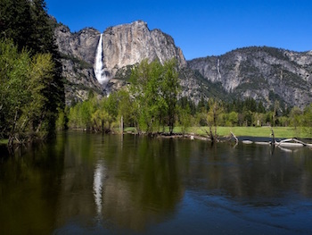 yosemite falls image from the national park service