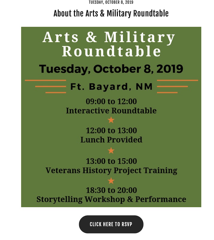 arts and military roundtable