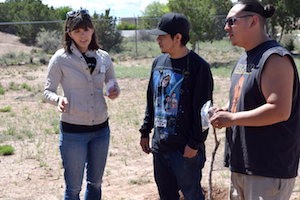 nambe pueblo community garden teaching 050819
