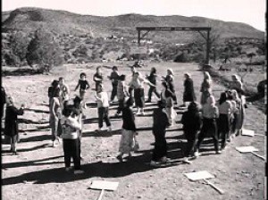 Salt of the Earth film  still, 1954. Women on picket line.jpg