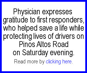 Physician expresses gratitude to first responders