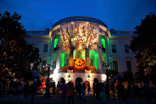 halloween at the white house south portico pete souza october 31 2014 2