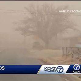dust storm screenshot koat