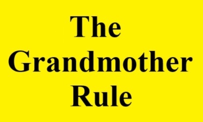 the grandmother rule