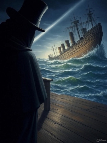 sinking ship