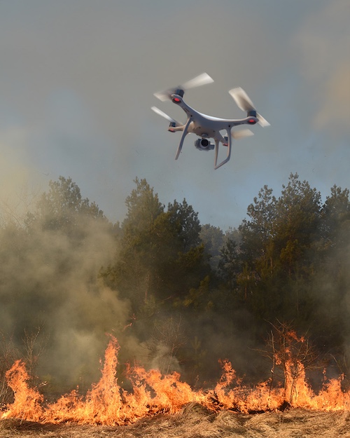 droneoverfire
