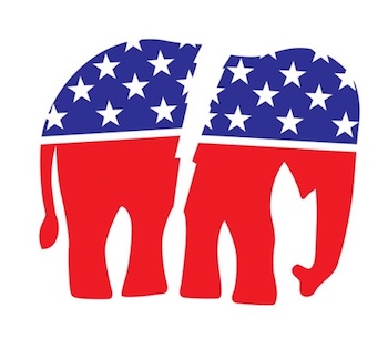 gop splintered elephant
