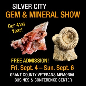 Silver City Gen and Mineral show Sept 4-6, 2026
